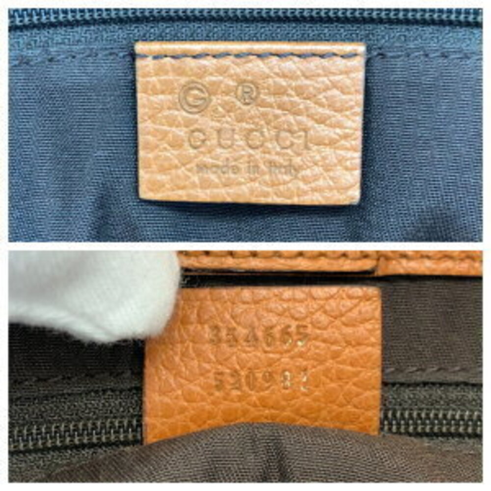 Gucci Bamboo Shoulder Bag Brown Tassel Tote Leather - Picture 4 of 10